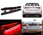 2x Black Smoked Bumper Reflector LED Tail Stop Light For 2009-14 Acura TSX Sedan