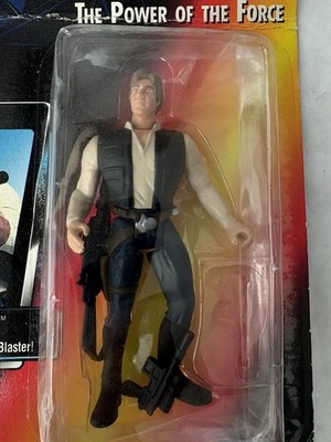 Vintage Star Wars Power of The Force 1995 Han Solo New Sealed