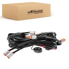 Wiring Harness Switch For maXpeedingrods Crosshair LED Lights 1-to-8 12-24V 30A