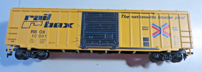 Athearn H0 50 Ft Railbox Boxcar RB OX 10001 nationwide boxcar pool nuckle coupl.