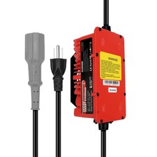 15A 48V Golf Cart Battery Charger for Club Car 3-Pin Round Plug,for Lead Acid