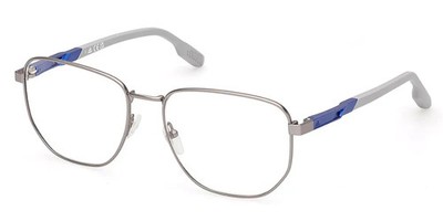 Adidas SP5075 015 Matte Silver Metal Optical Eyeglasses Frame 56-17-145