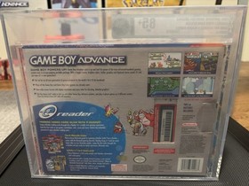 (VGA 85+ NM+) Nintendo Game Boy Advance E-READER GLACIER Console WATA 2003 GBA