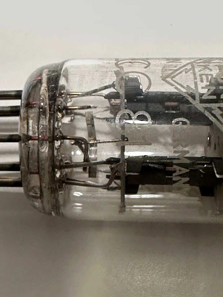 Telefunken ECC81/12AT7 ECC801S Triple Mica Ulm Diamond Matched Per Triode. - Bild 3 von 4