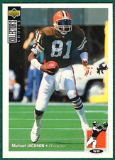 Michael Jackson - 1994 Upper Deck Collector's Choice #182 - Cleveland Browns