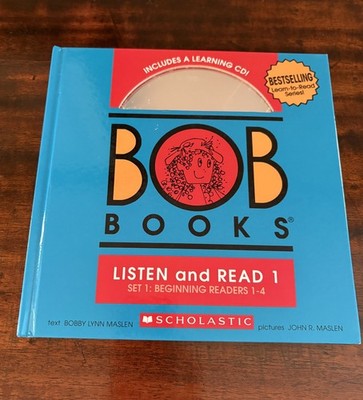 Vintage BOB Books -Learn To Read 1 Set -Books #1-4