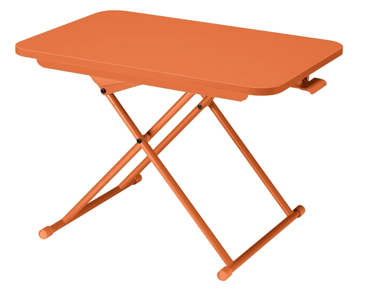 IKEA DUBBLA Laptop Support Table, Orange, 60x40 cm 806.073.30