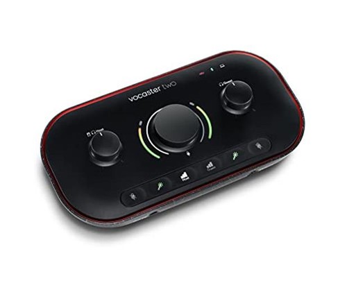 Focusrite Vocaster Two — Podcasting Interface for Recording  Assorted Styles 