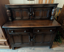 Ercol Old colonial buffet  sideboard, two drawers, two cupboards