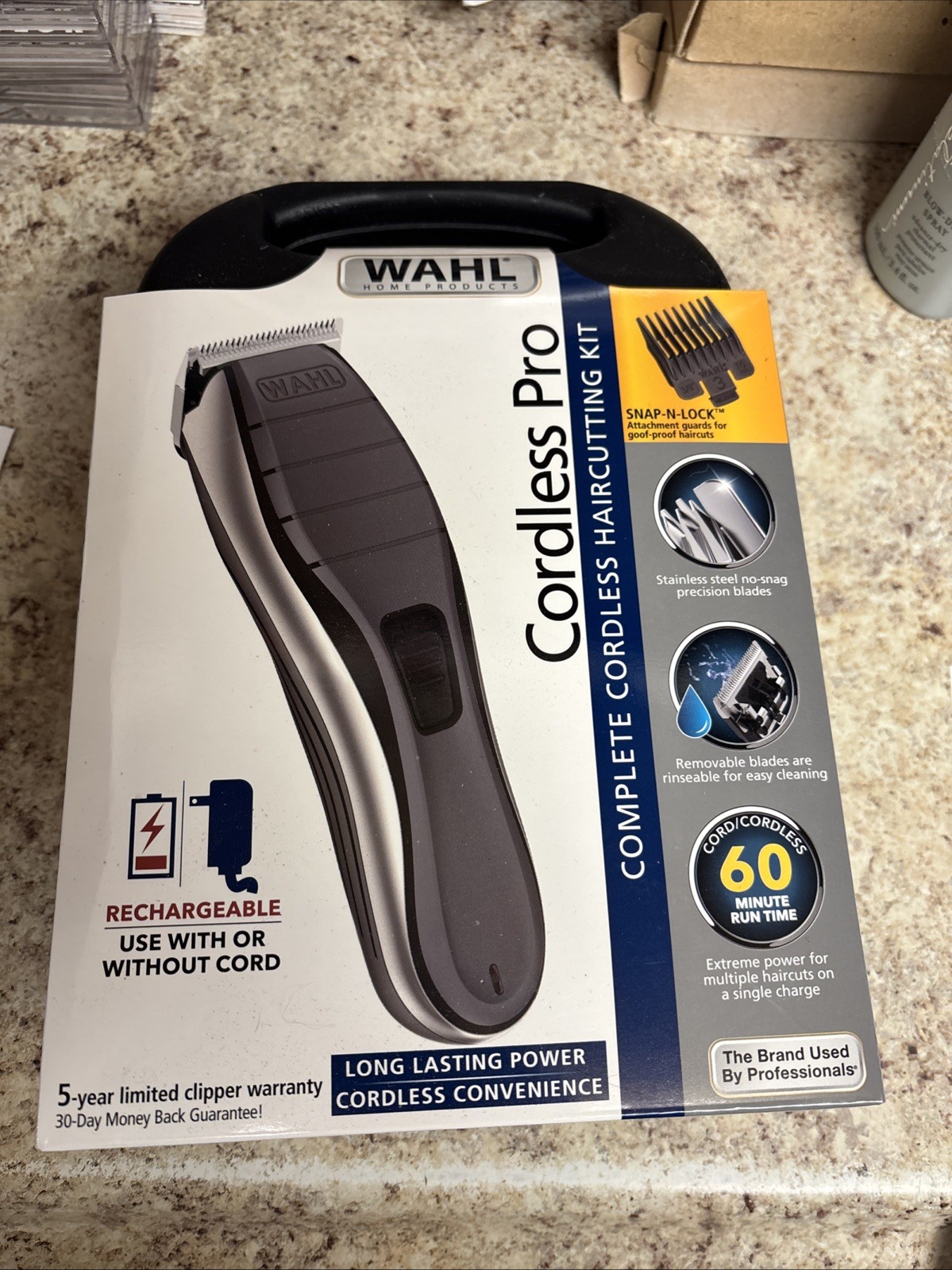 Wahl Cordless Pro Hair Clipper Kit for Men Rechargeable AUM