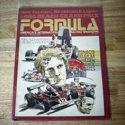 Formula Magazine December 1975 Niki Lauda Ferrari World Champions F1
