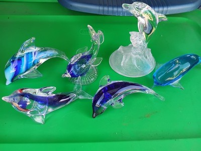 Dolphin Collection No Cracks Or Chips 