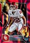 2025 Bowman Chrome University Football Pink Lava Refractor Peyton Bowen #111