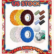 8 Inch Airway Buffing Wheels Aluminum Wheel Polishing Kit in Diameter