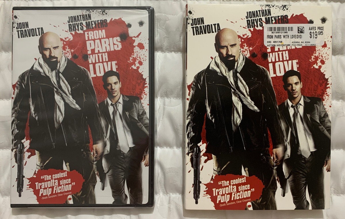 From Paris With Love DVD John Travolta, Jonathan Rhys Meyers New