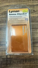 Lyman Ammo Checker 9mm, 40 S&W, 380, 45 ACP/COLT, 38/357,44 SPL/MAG 7833000 New