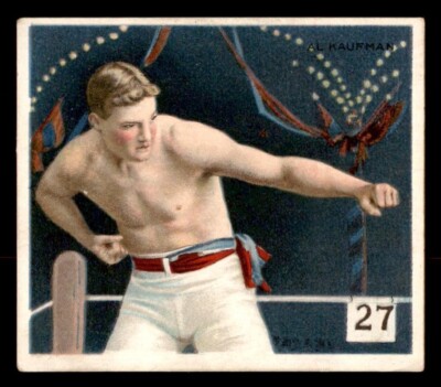 1910 T218 Champions Boxing #75 Al Kaufman (Boxer) VG/EX *e4