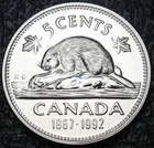 Canada 1992 5-cent SPECIMEN Uncirculated