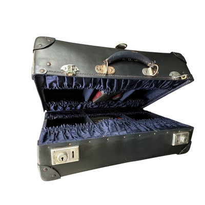 Vintage Hart Außen Schuh Reise Etui Reise Schuh Verkäufer Display Koffer