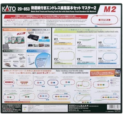 KATO N Gauge M2 Endless Basic Set Master 20-853 Railway Model Rail