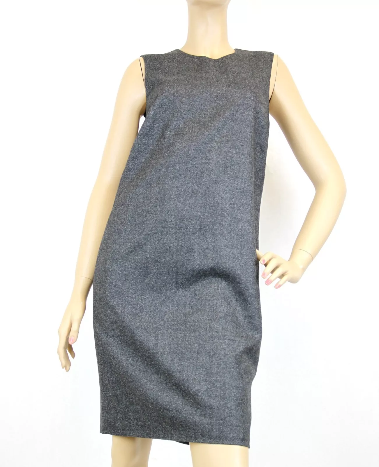 Robe femme neuve authentique Gucci en laine grise 325070 ZX809 1194