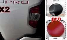 2x  Pro [RED] Bedside Raised Plastic Letters Insert 2014-2021