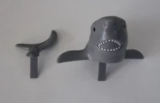 1 Shark Decoset Sea Life Ocean Luau Beach Birthday Party Cake Topper Decoration 