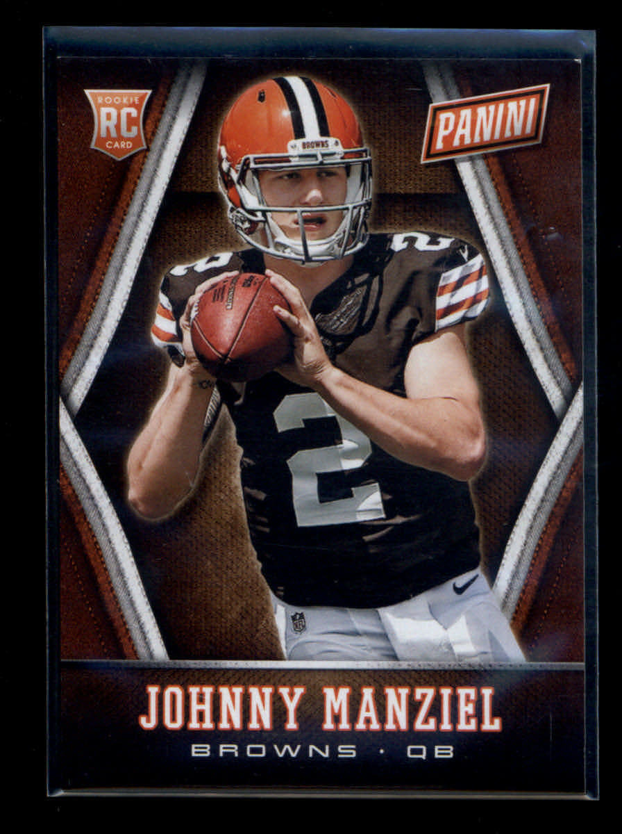 Johnny Manziel Panini Prestige Road to the NFL #1 Base