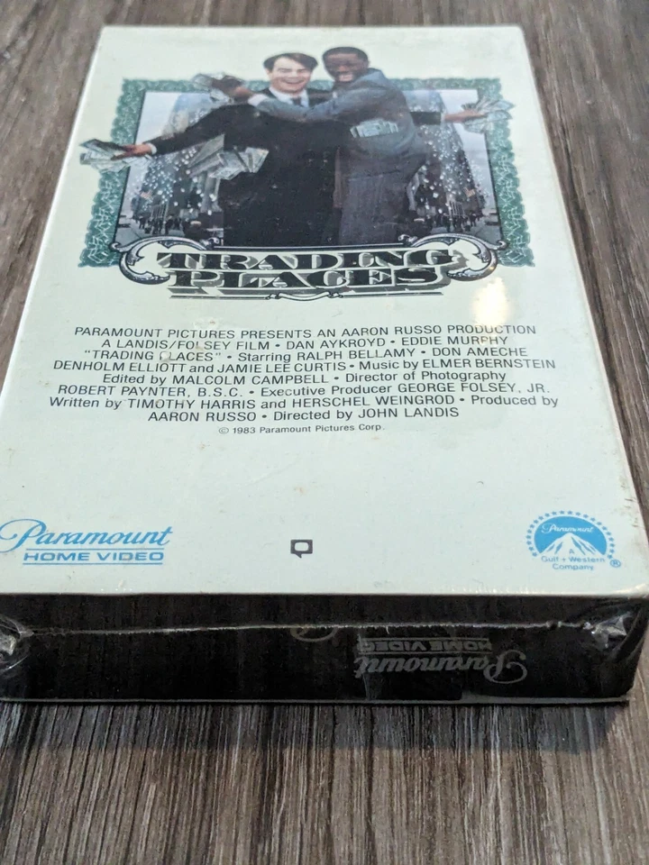 New Sealed VHS Trading Places 1983 Paramount With Watermarks - Image 2 of 4