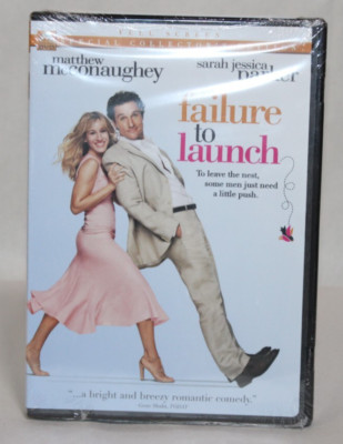   Failure to Launch   DVD [Pan & Scan] (2006)   NEW SEALED! Matthew McConaughey