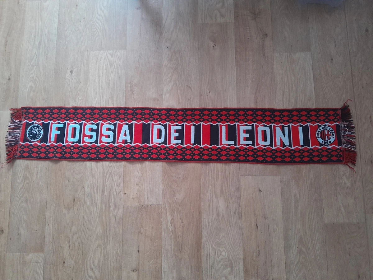 Écharpe Vintage Forza Milan AC – Supporters – Sciarpa Milano Collection