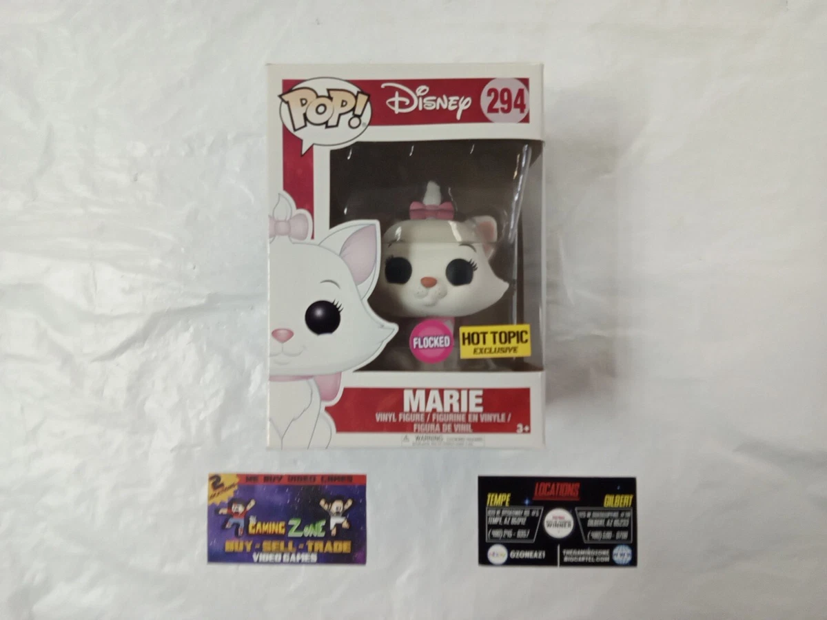 Funko Pop Vinyl Disney Marie Flocked Hot Topic Exclusive