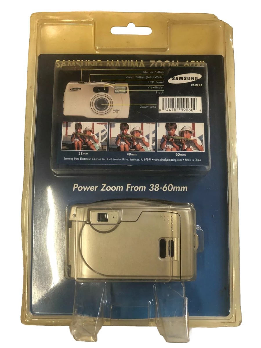 SAMSUNG MAXIMA 60 XL Vintage Point Shoot Sealed