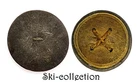 Military Button, Old Regime. France, before 1762. 25mm. Mount on wood