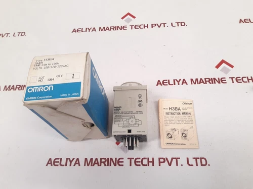 OMRON H3BA Solid-state Timer 100/110/120VAC 50/60HZ
