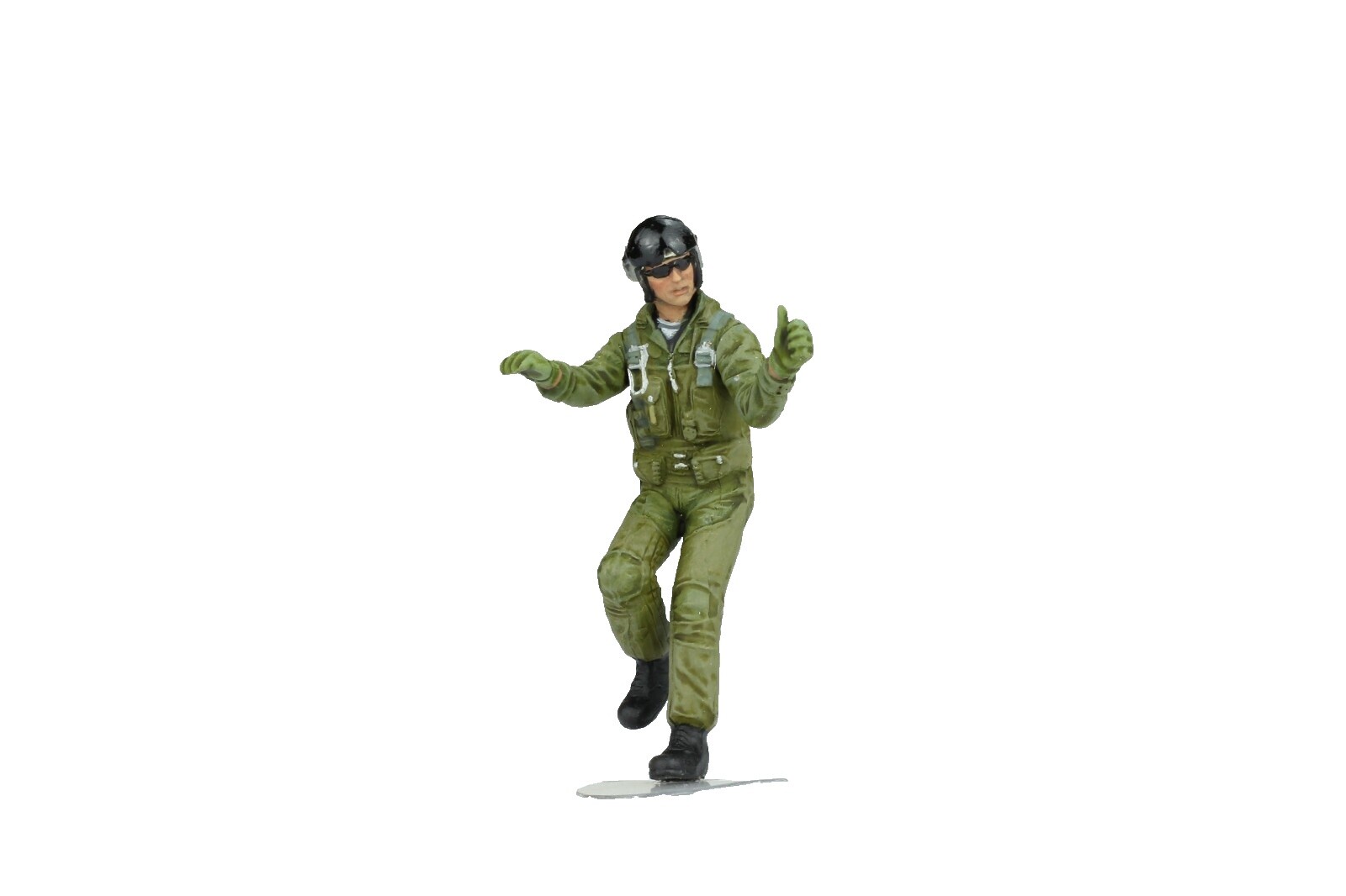 1/10 WWII US Soldier Resin Bust Model Kit Unpainted and Unassembled