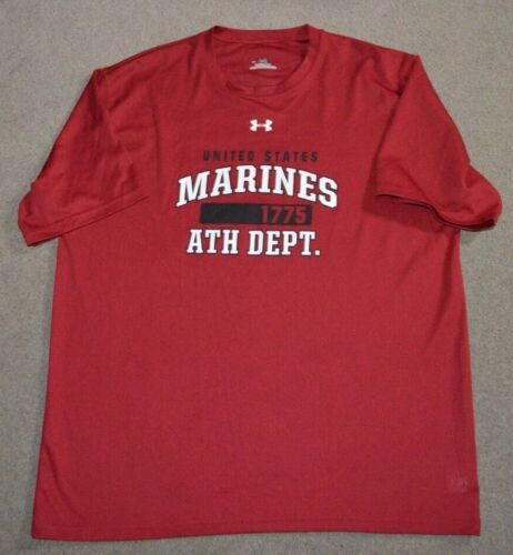 Under Armour United States Marine Corps Heat Gear Tech T Shirt