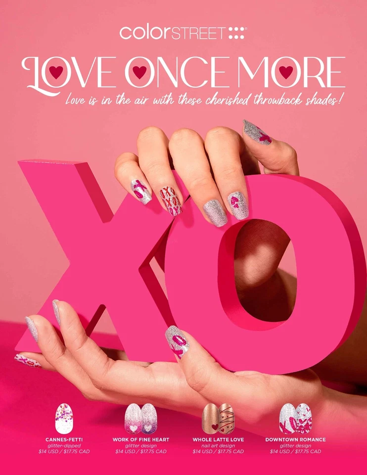 🦄 *COLOR STREET* PINKS & RED 100% real nail polish strips Breast Cancer Month❤️ - Image 4 of 4