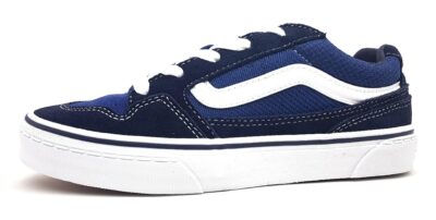 Vans Caldrone Kinderschuhe Jungen Halbschuhe Schnürer Sneaker Blau