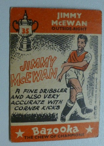 A. & B. C. Gum 1962 Footballers ( Bazooka ) Odd Cards LAST ONE see Menu - Picture 13 of 35