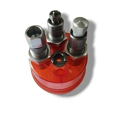 Lee Carbide 44 Magnum - 44 Special  3 Die Set. (Missing Powder Scoop) 