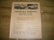 Revue technique Citroen CX