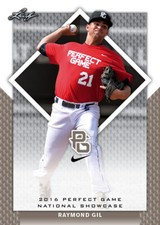 10-Count Lot Raymond Gil 2016 Leaf Perfect Game NIKE All-American Rookies