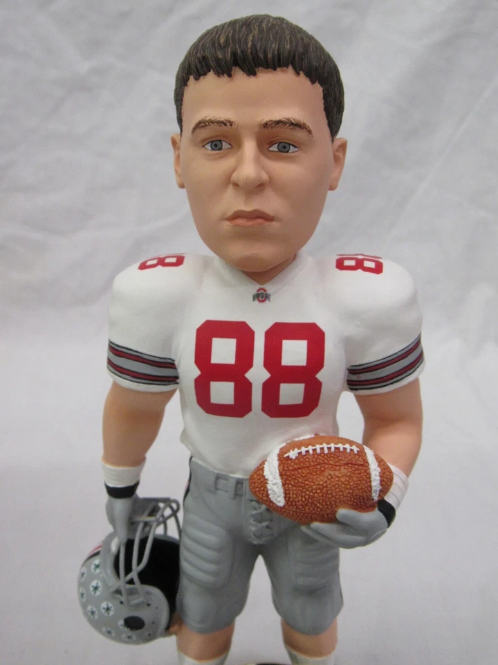 Ohio State OSU Ben Hartsock Legends of Shoe Bobblehead Blanco con Anillo #/2003 Sin usar, en caja Foto 2 de 4