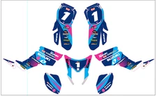 Fits Suzuki QuadSport Z250 graphic kit ltz 250 z 250 decals stickers graphics