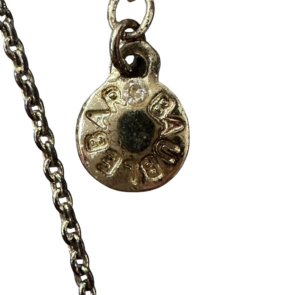 Ожерелье BaubleBar Disney Mickey Mouse со стразами подвеска золотистое - Изображение 3 из 4