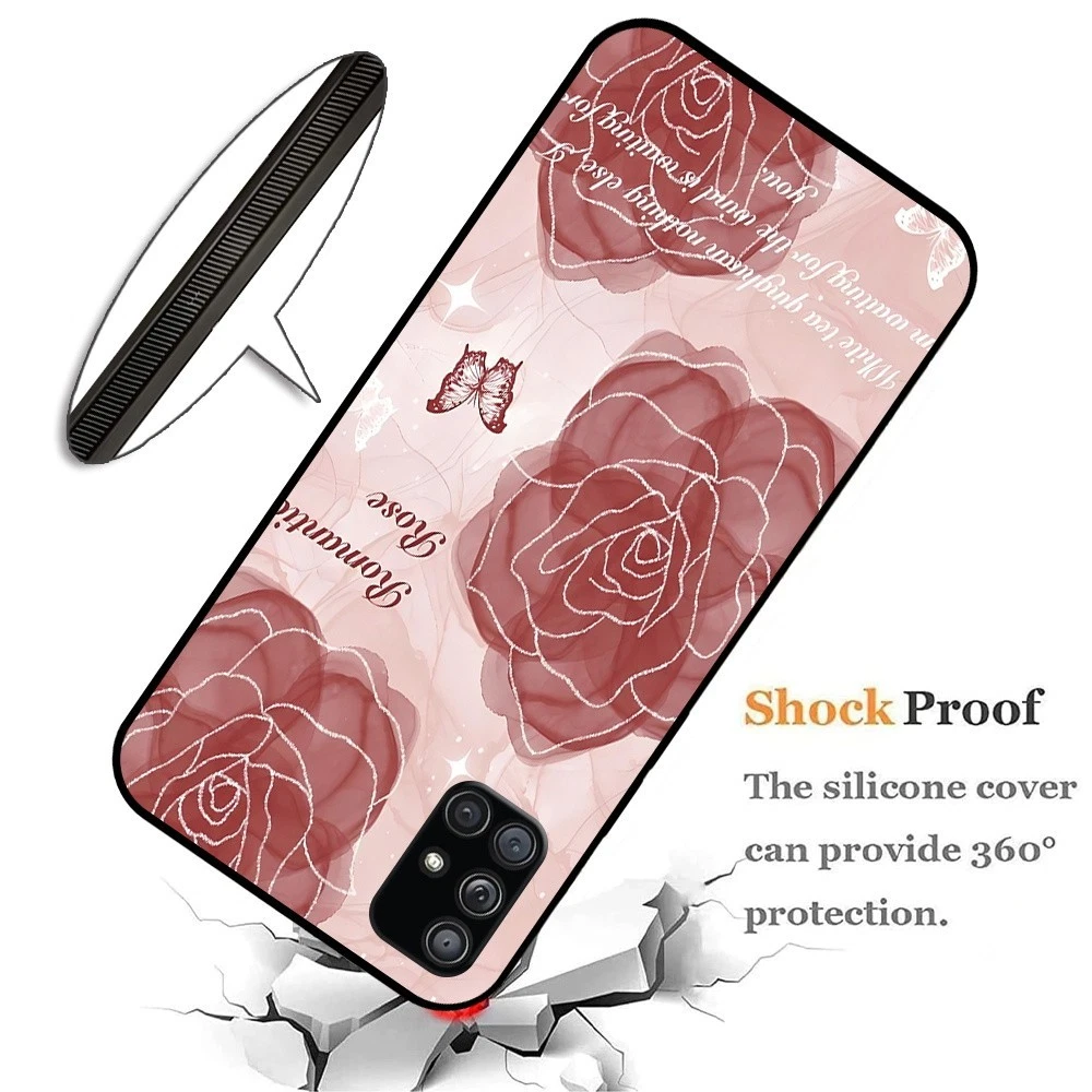 Matte Phone Case Shockproof Cover Fit Samsung Galaxy A40/A41/A51/A54/A55/A71 UK - Picture 2 of 15