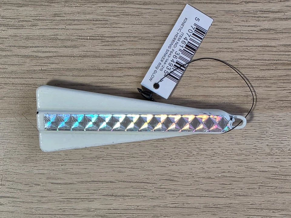 Kinetic Herring Sinker GLOW Heringsblei 60g bleifrei (5 von 20) - Bild 2 von 3