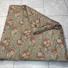 Vintage Ralph Lauren CHARLOTTE Comforter Full Queen Sage Green Floral Cottage