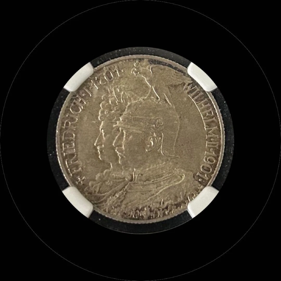 ドイツ　2マルク　1901 【NGC MS64】　世界 German 2 Mark 1901 NGC MS64 World Coin / 77 | eBay